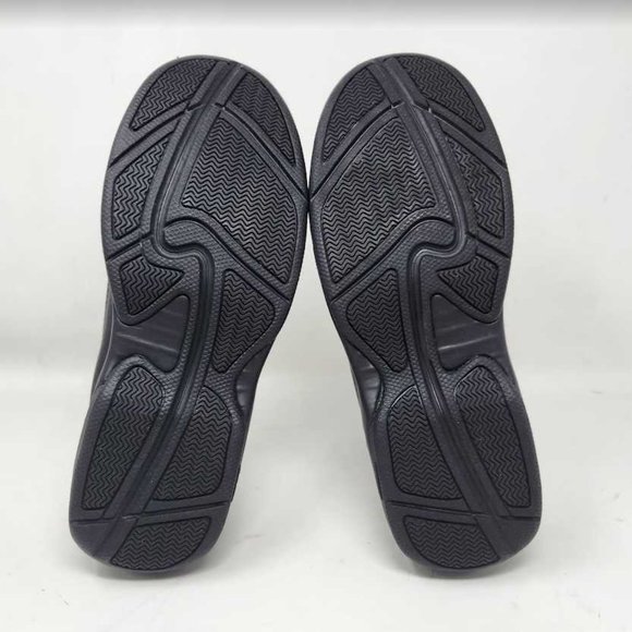 Men\'s 9 Dunham Wade slip on shoes loafers in black leather MCN422BK main image 11